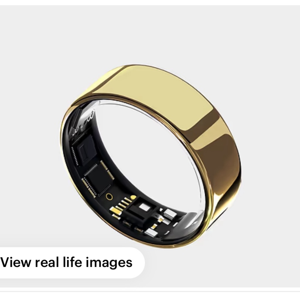 Gold Ultrahuman Smart Ring